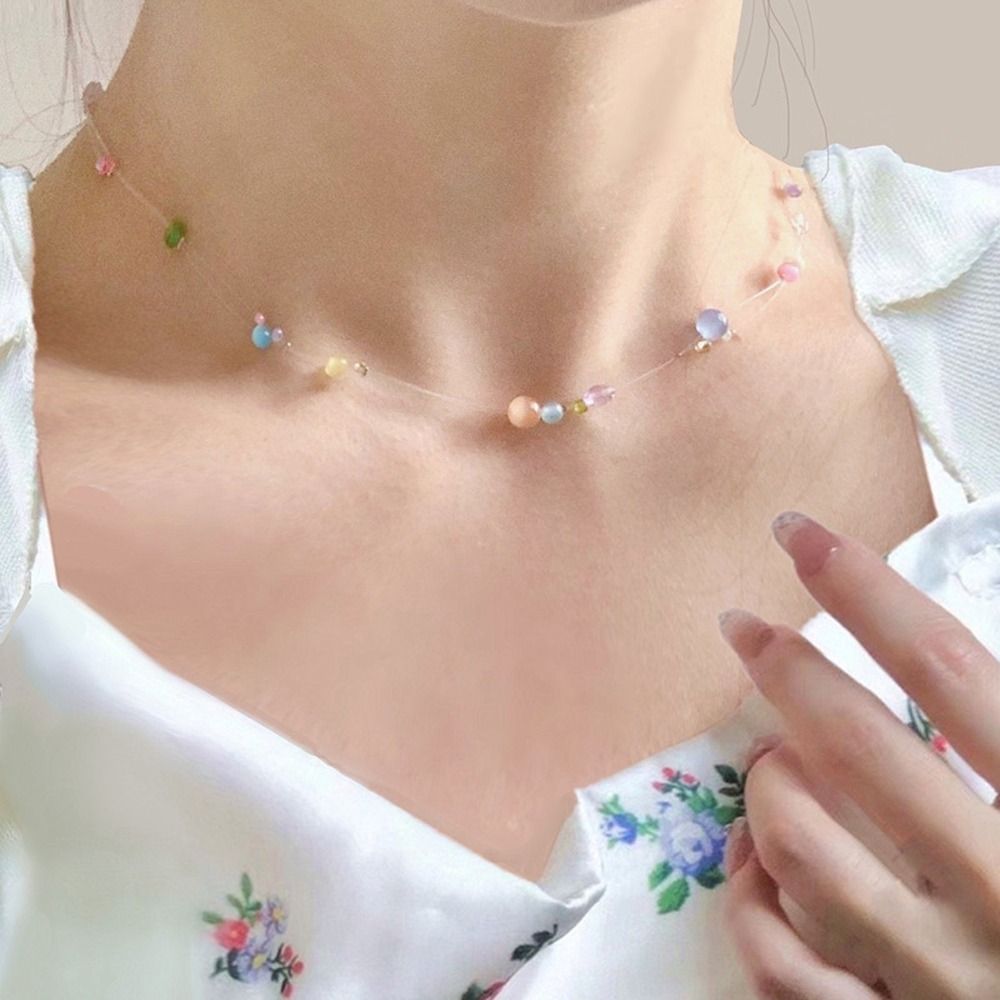 Korean Girl Lifestyle - Kalung Gaya Korea Paduan Logam Trendi