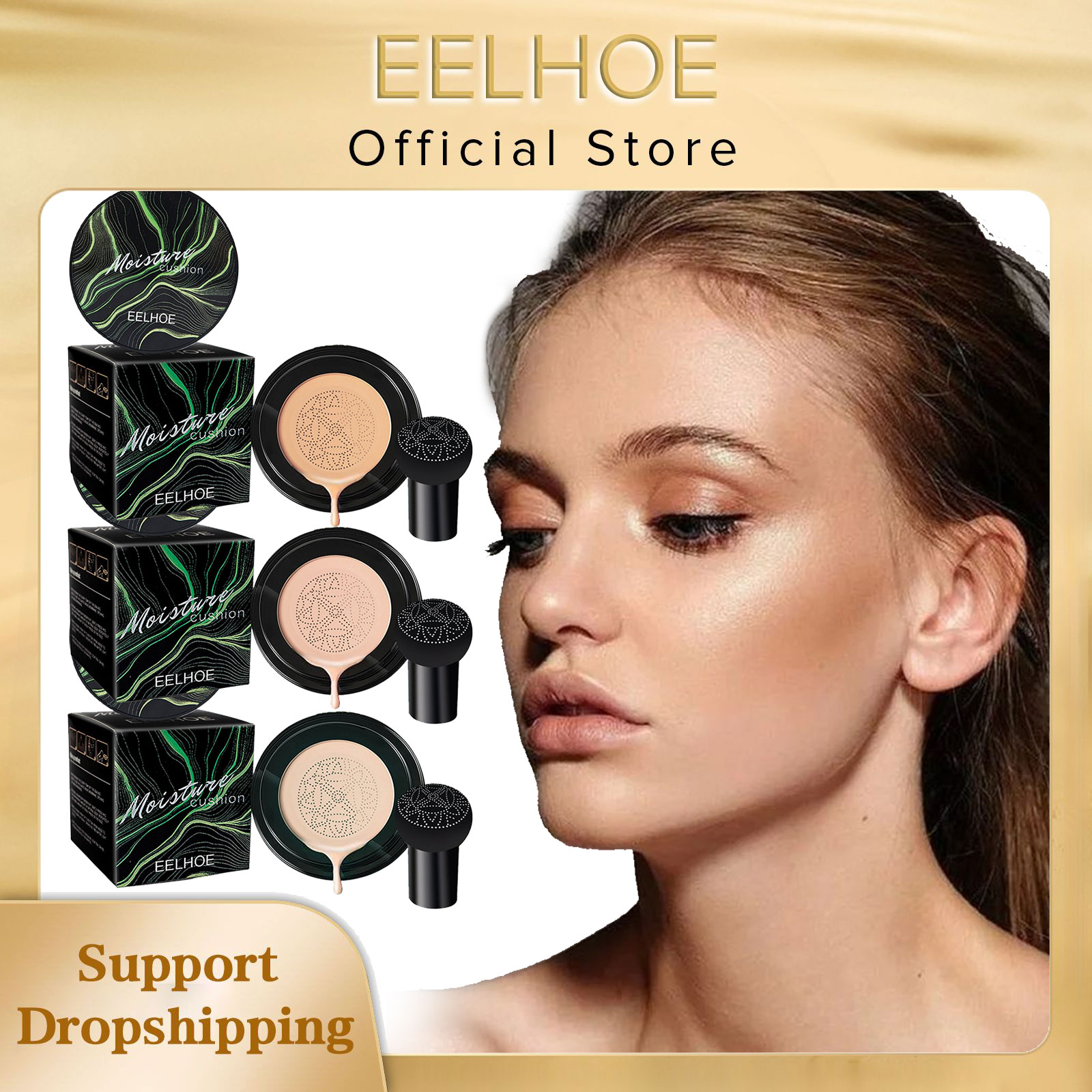 Bb Cushion Korean - EELHOE krim CC kepala jamur, kosmetik