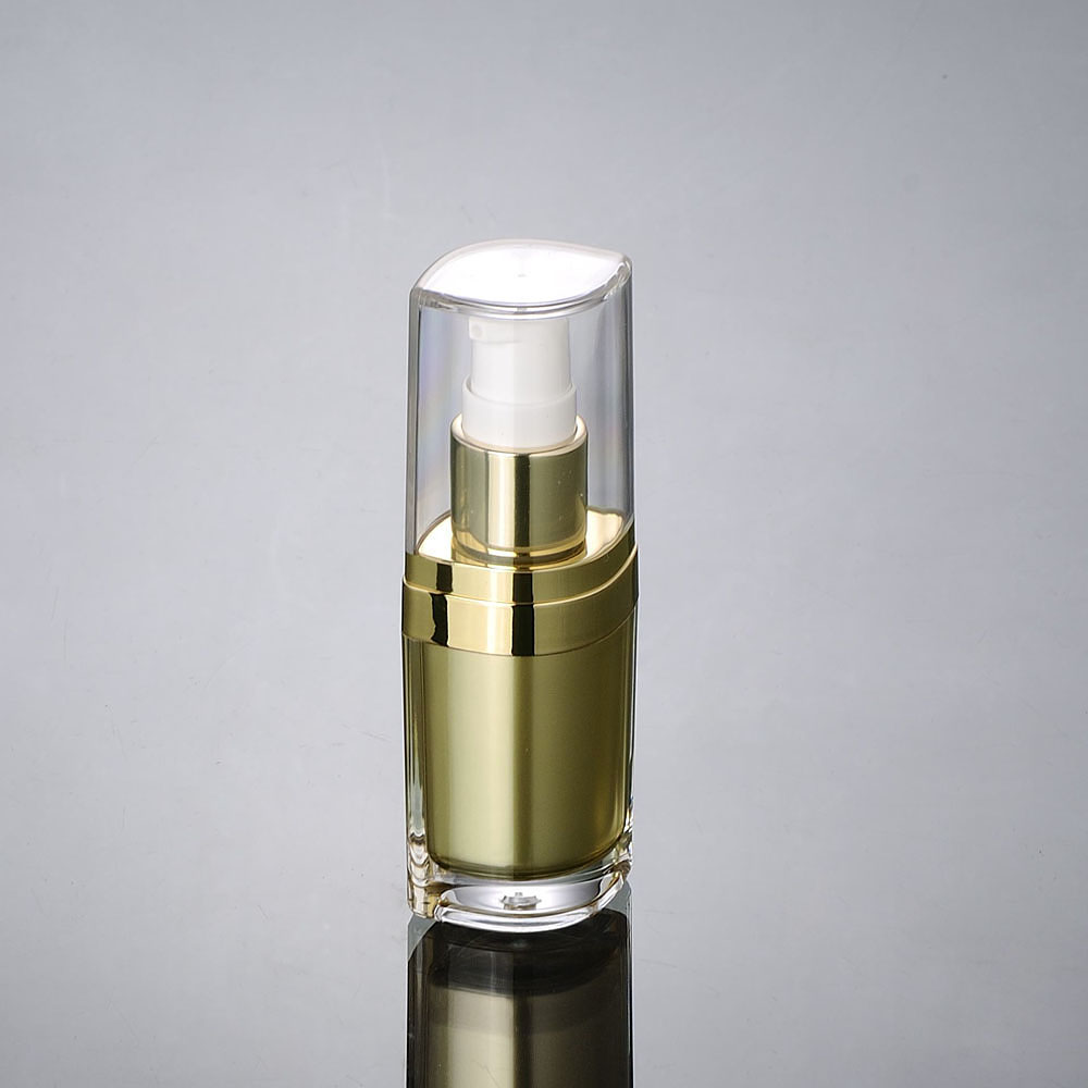 Essence Serum Toner - 15ml botol akrilik emas serum/lotion/emulsi/fondasi/botol plastik