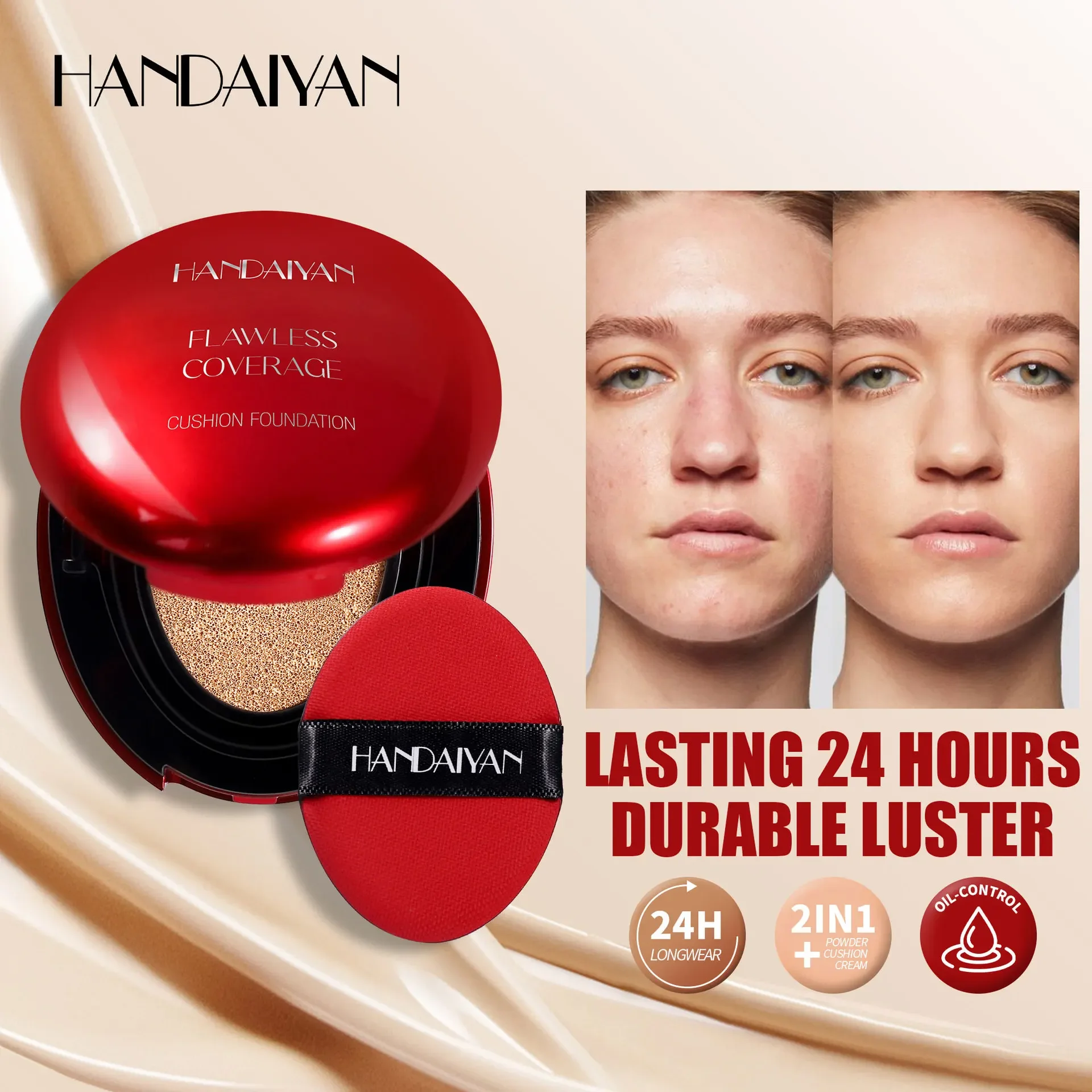 Alas Bedak Bantalan Udara Kore - Bb Cushion Korean ulasan dan harga