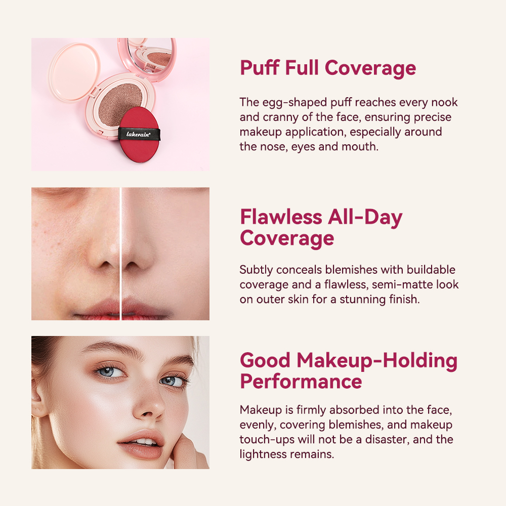 Lakerain Cushion Foundation Ma - Bb Cushion Korean ulasan dan harga