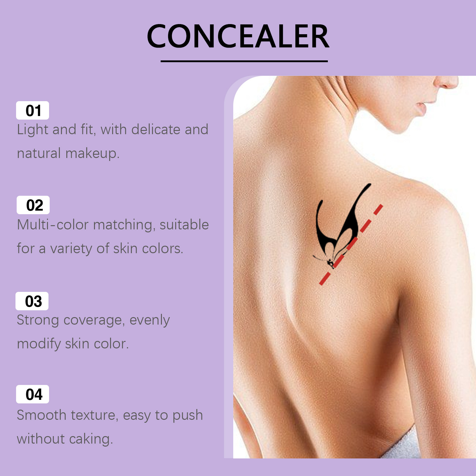 Concealer Krim Matte Lembut Ca - Bb Cushion Korean ulasan dan harga