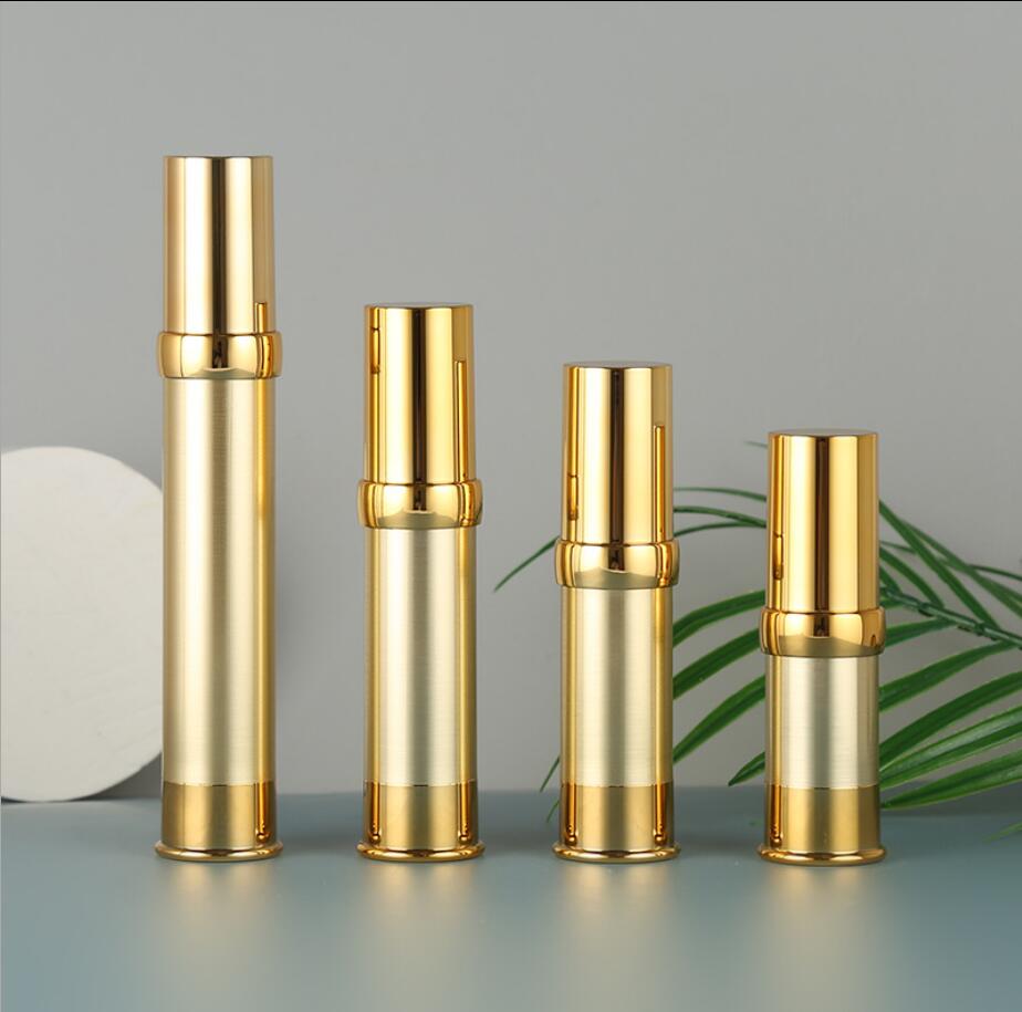 Botol airless emas 30ml untuk  - Essence Serum Toner ulasan dan harga