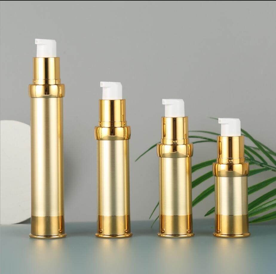 Botol airless emas 30ml untuk  - Essence Serum Toner ulasan dan harga