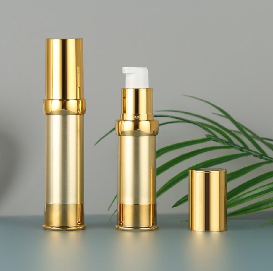 Botol airless emas 30ml untuk  - Essence Serum Toner ulasan dan harga