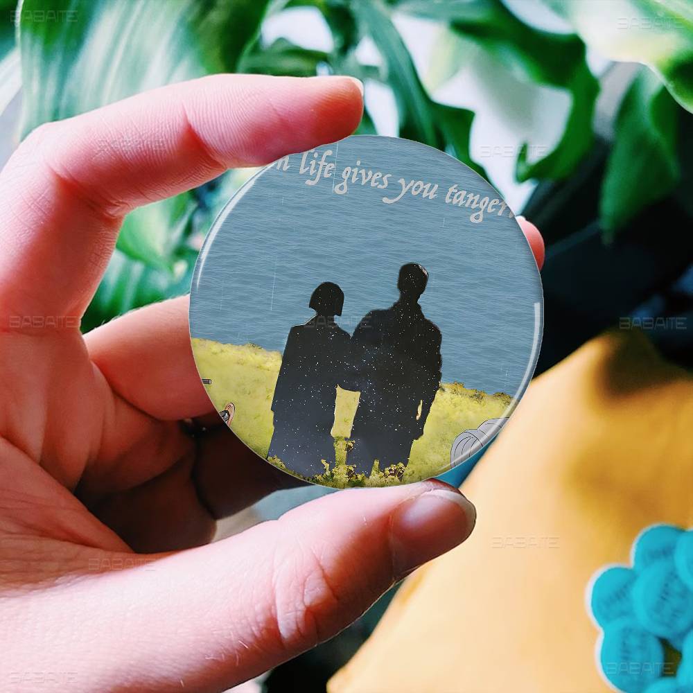 Bros Pin Bulat Buatan Tangan M - The Korean Lifestyle ulasan dan harga