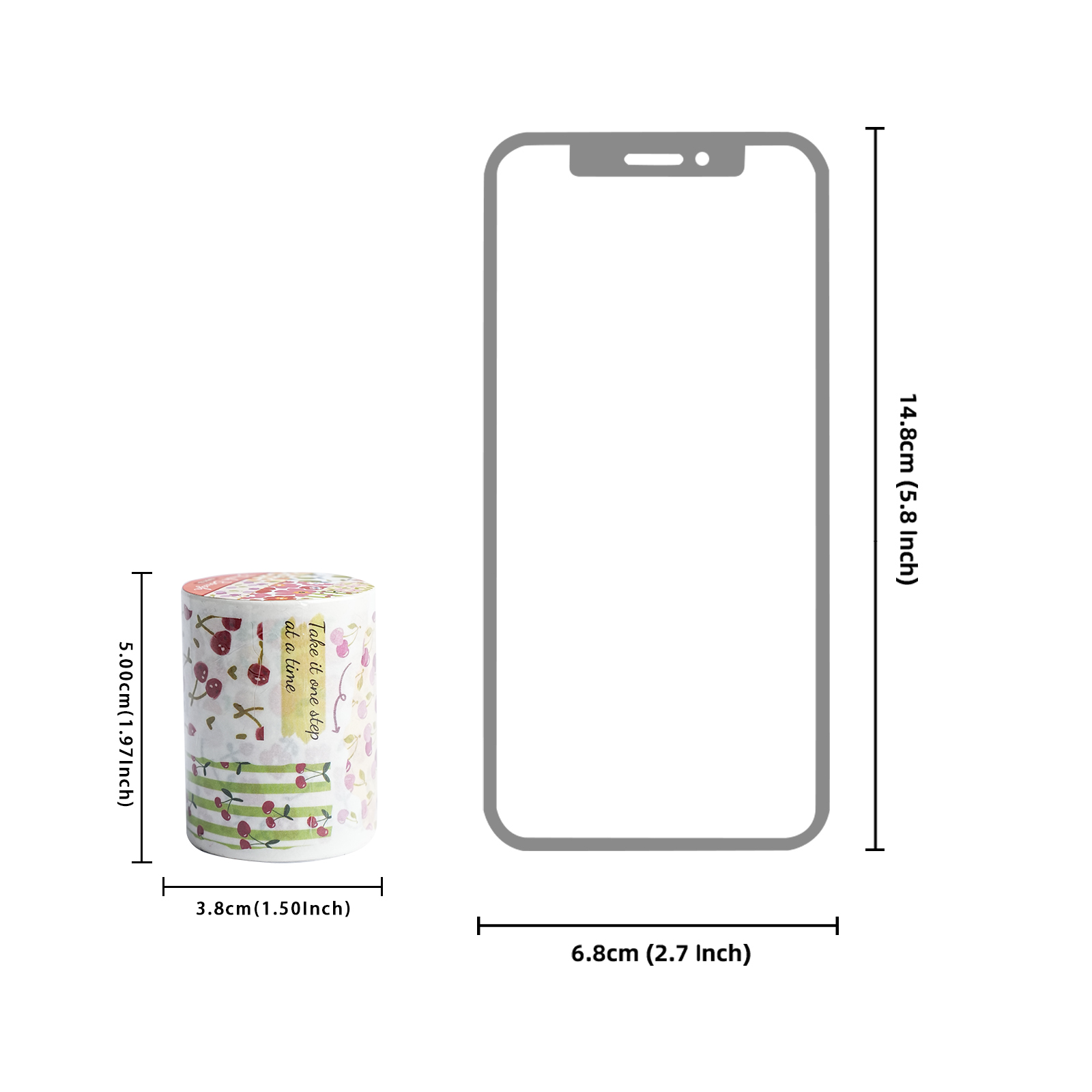 Etori Life Washi Tape Bertema  - Korean Student Lifestyle ulasan dan harga